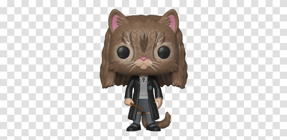 Harry Potter Hermione's Cat, Toy, Animal, Mammal, Figurine Transparent Png