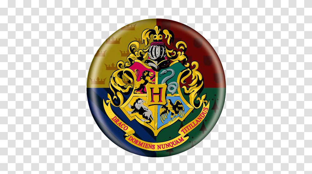 Harry Potter Hogwarts Button Anime And Things, Logo, Trademark, Emblem Transparent Png