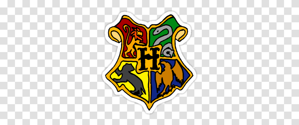 Harry Potter Hogwarts Crest Cookie Simple Design To Use, Logo, Trademark, Ketchup Transparent Png