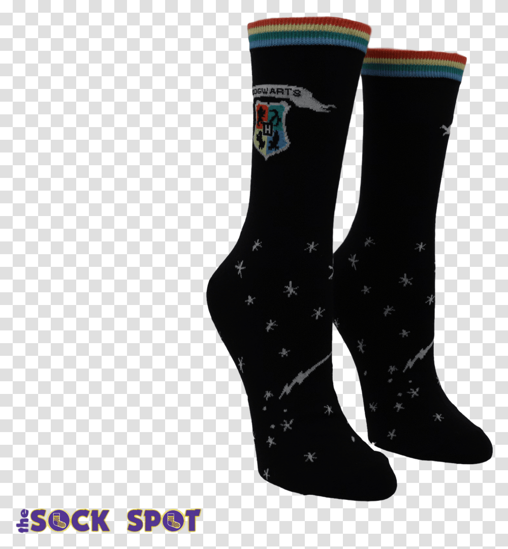 Harry Potter Hogwarts Crest Socks Sock, Apparel, Footwear, Shoe Transparent Png