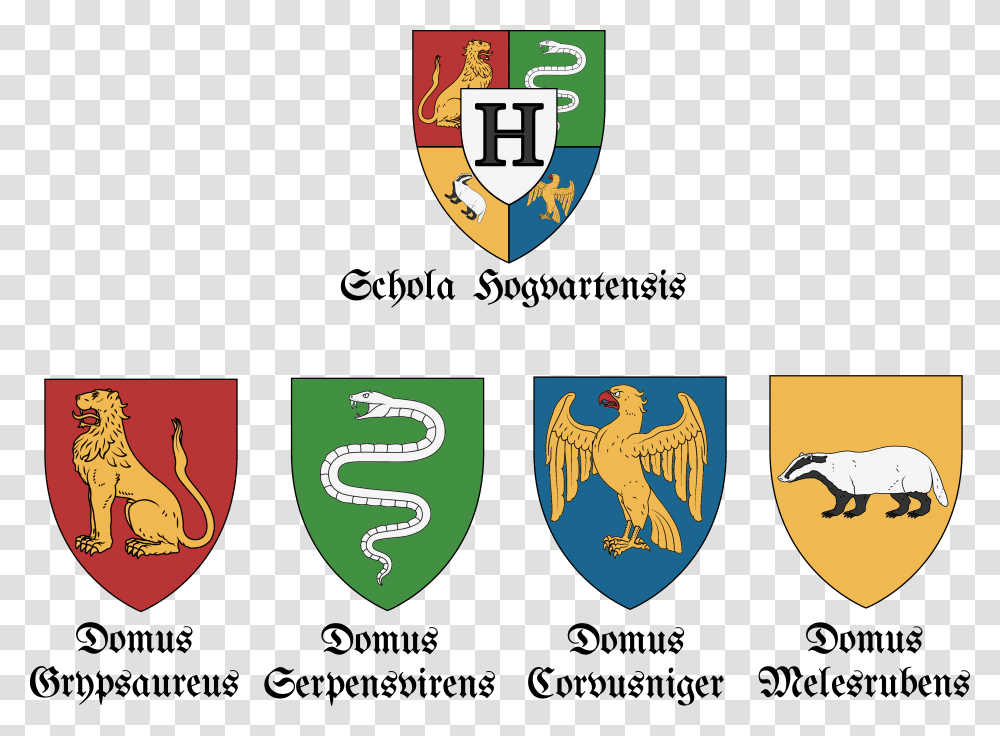 Harry Potter Hogwarts Heraldry, Logo, Armor Transparent Png