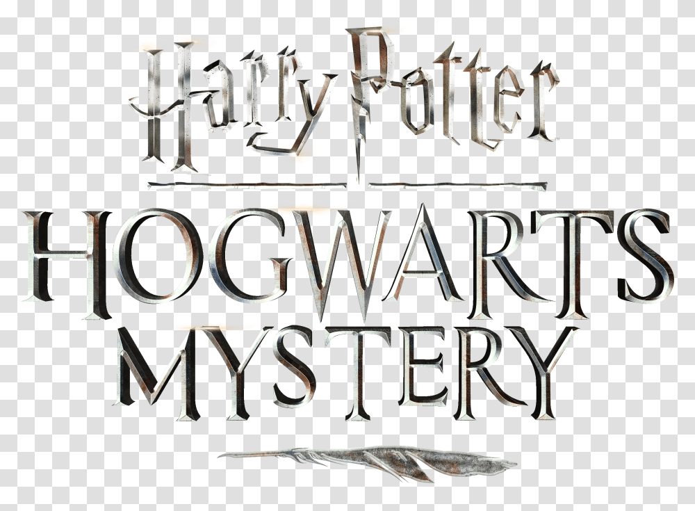 Harry Potter Hogwarts Mystery Logo Download Harry Potter Hogwarts Mystery, Alphabet, Novel, Book Transparent Png