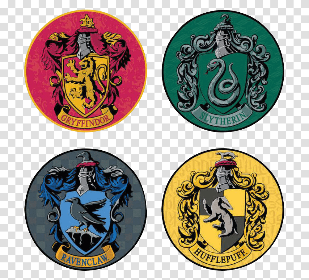 Harry Potter Houses, Logo, Trademark, Badge Transparent Png