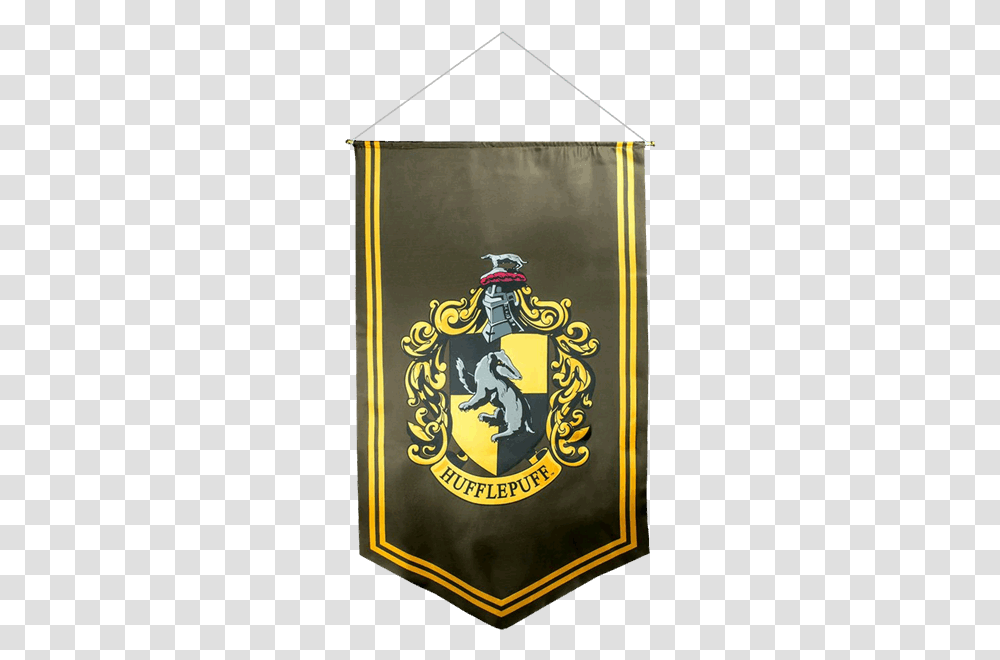 Harry Potter Hufflepuff Flag, Emblem Transparent Png