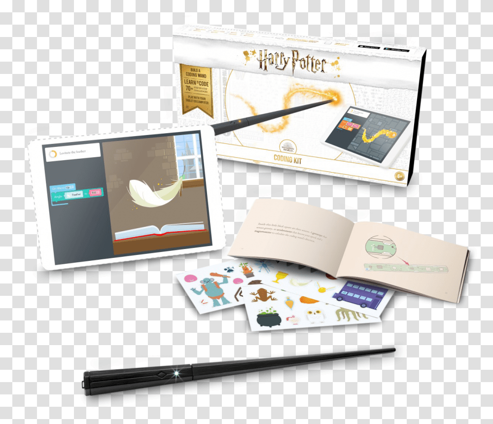 Harry Potter Kano Coding Kit, Tablet Computer, Electronics, Paper Transparent Png