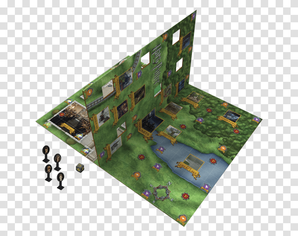 Harry Potter Magical Beasts Board Game, Toy, Minecraft, Landscape, Outdoors Transparent Png
