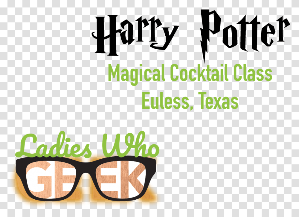 Harry Potter Magical Cocktail Class Harry Potter, Goggles, Accessories, Accessory Transparent Png