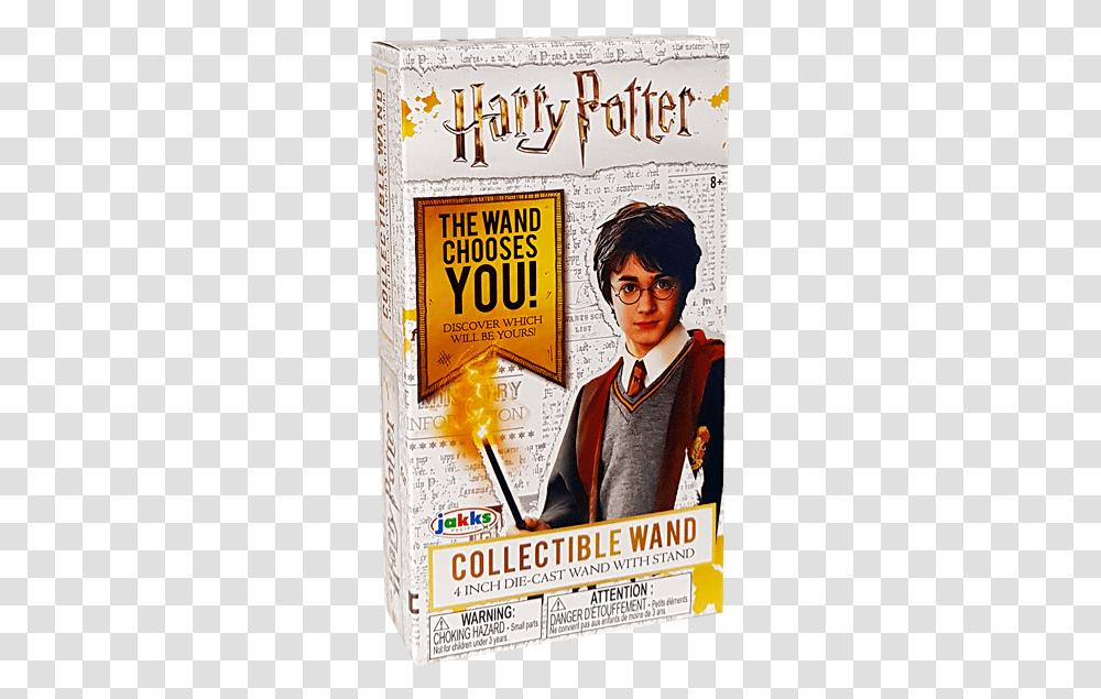Harry Potter Mystery Wand Toy, Person, Human, Poster, Advertisement Transparent Png