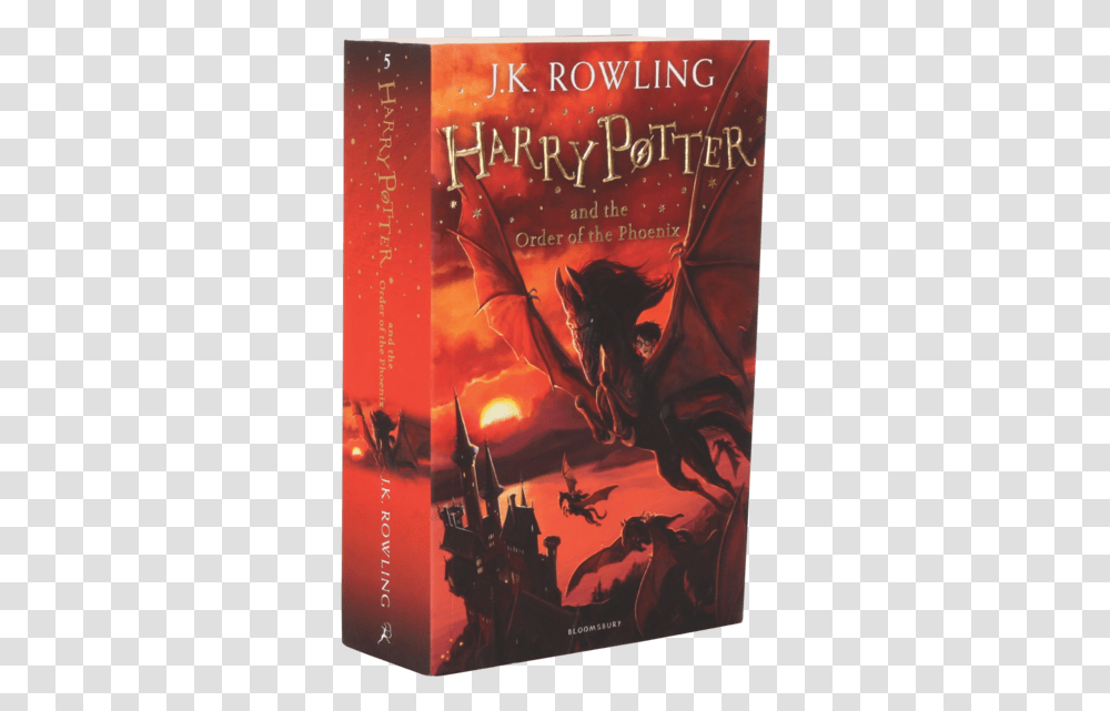 Harry Potter Order Of The Phoenix Paperback, Poster, Advertisement, Novel, Book Transparent Png