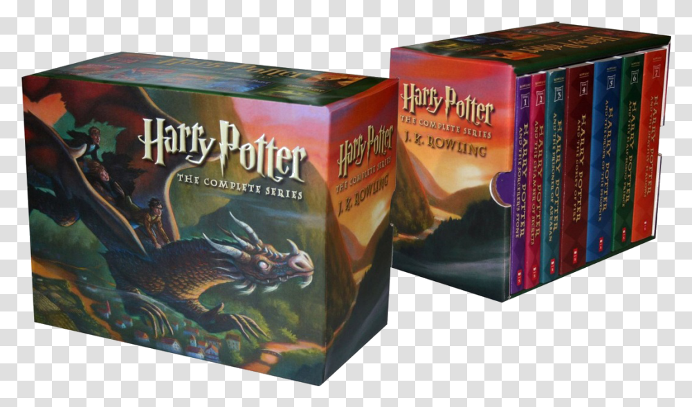 Harry Potter Paperback Box Set, Book, Plant, Pottery, Food Transparent Png
