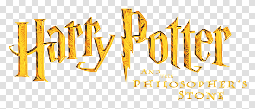 Harry Potter Philosopher's Stone Title, Alphabet, Number Transparent Png