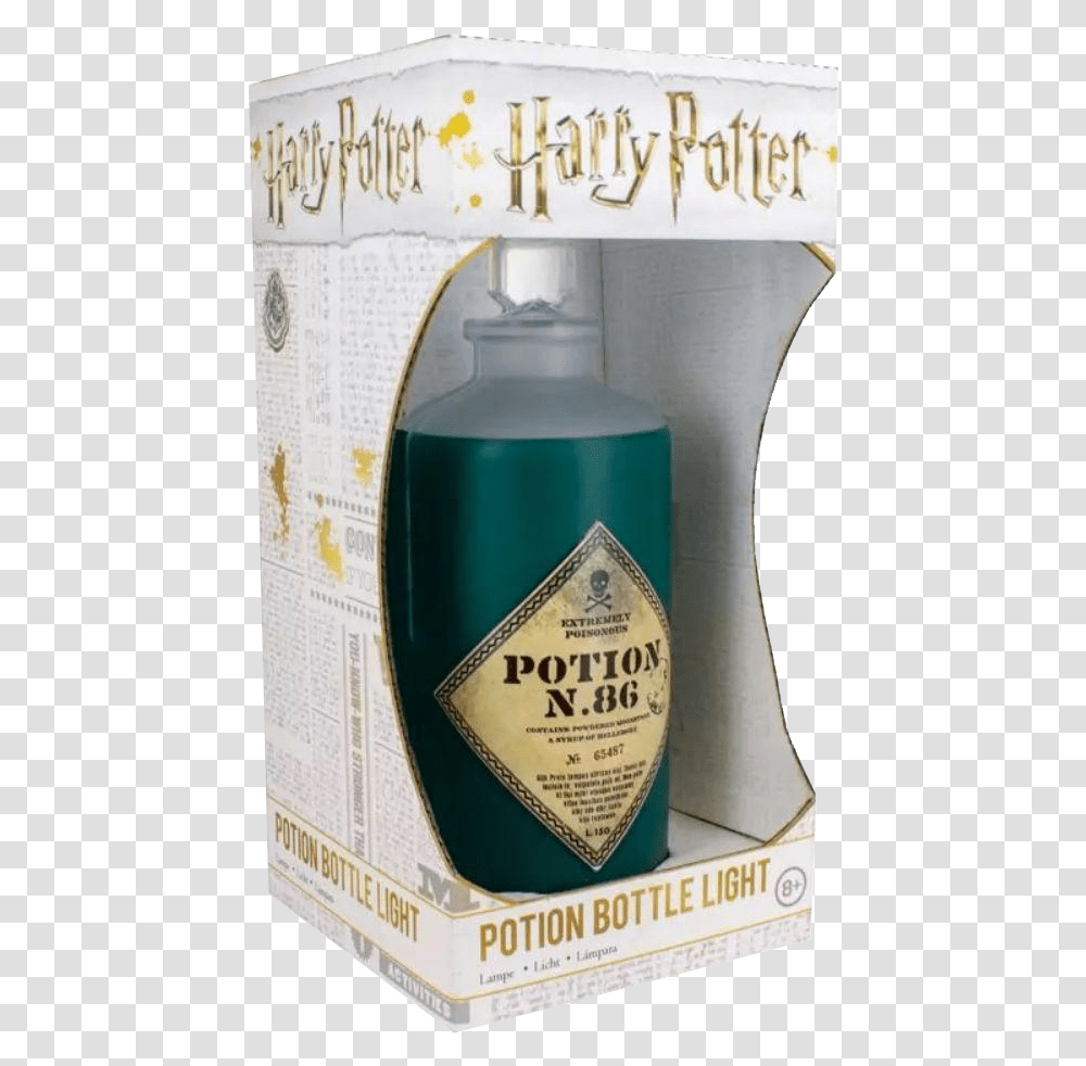 Harry Potter Potion Bottle Light, Beverage, Drink, Alcohol, Liquor Transparent Png