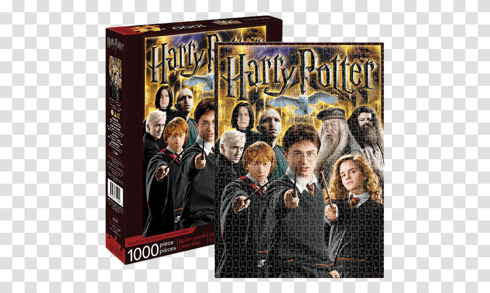 Harry Potter Puzzle 1000 Pieces, Person, Poster, Advertisement, Performer Transparent Png
