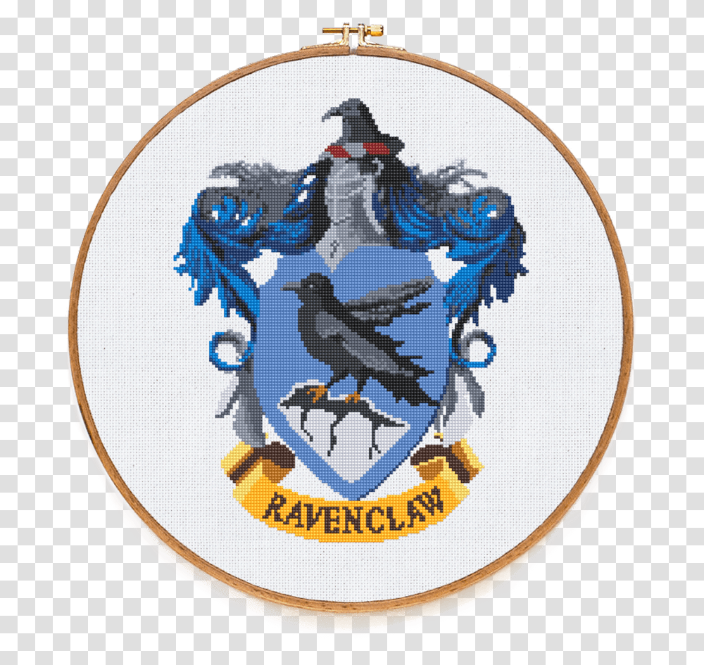 Harry Potter Ravenclaw, Embroidery, Pattern, Rug, Logo Transparent Png