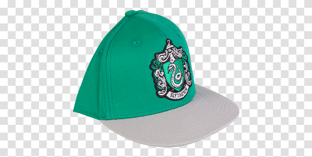 Harry Potter Slytherin Logo Green Cap Baseball Cap, Clothing, Apparel, Hat Transparent Png