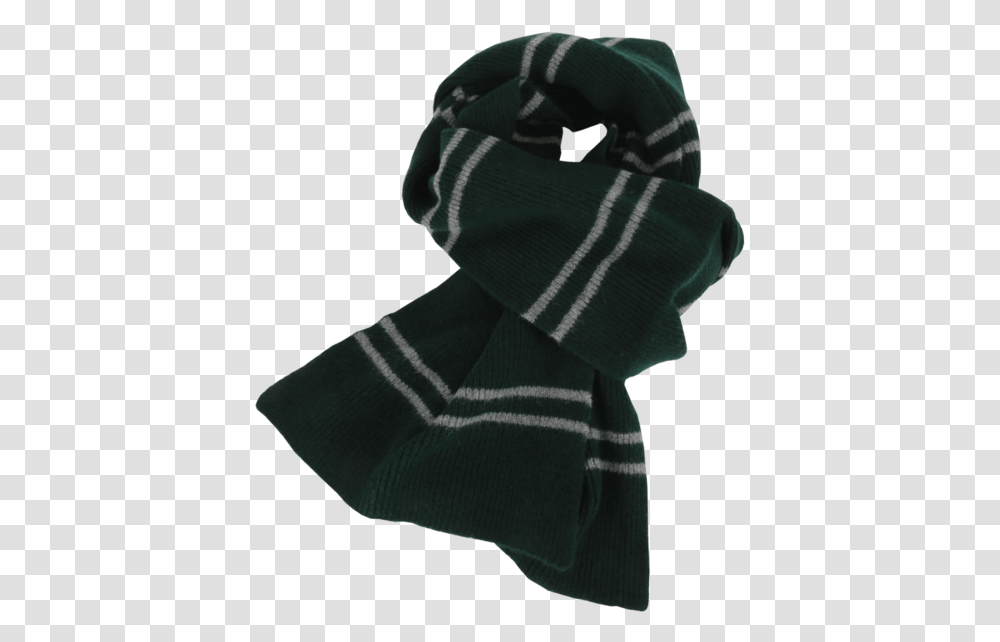 Harry Potter Slytherin Scarf, Apparel, Person, Human Transparent Png