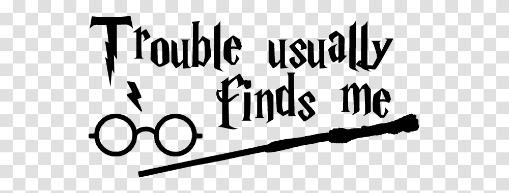 Harry Potter Trouble Usually Finds Me, Arrow, Weapon, Weaponry Transparent Png