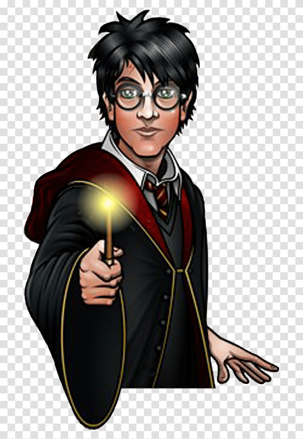 Harry Potter Wizard, Person, Human, Book, Graduation Transparent Png
