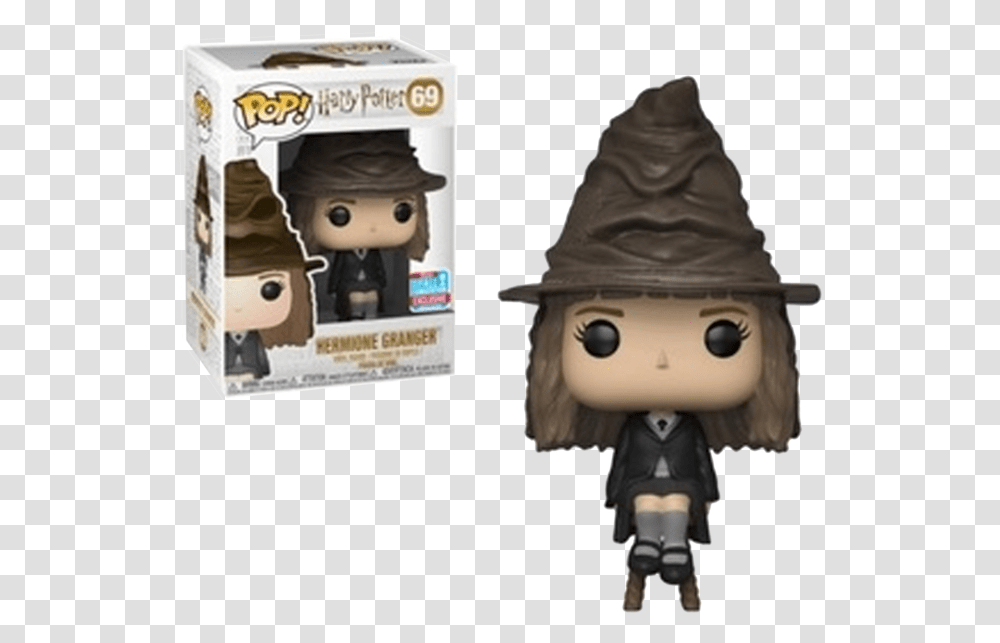 Harry Potters Hermione With The Sorting Hat Vinyl Funko Pop Hermione Granger, Toy, Doll, Figurine, Nutcracker Transparent Png