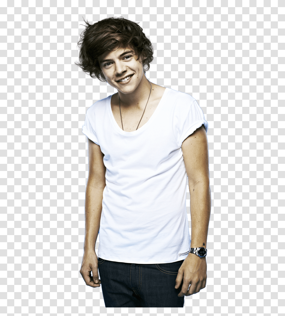 Harry Styles Age 19 Download Harry Style One Direction, Sleeve, Person, T-Shirt Transparent Png
