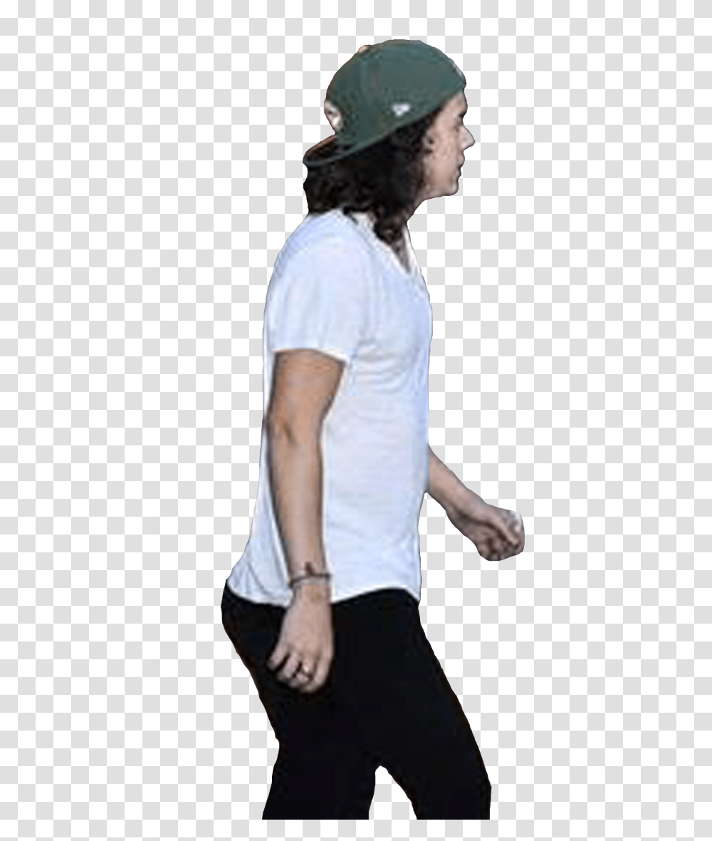 Harry Styles Harry Styles Harry Styles Wearing Cap, Person, Shorts, Sleeve Transparent Png