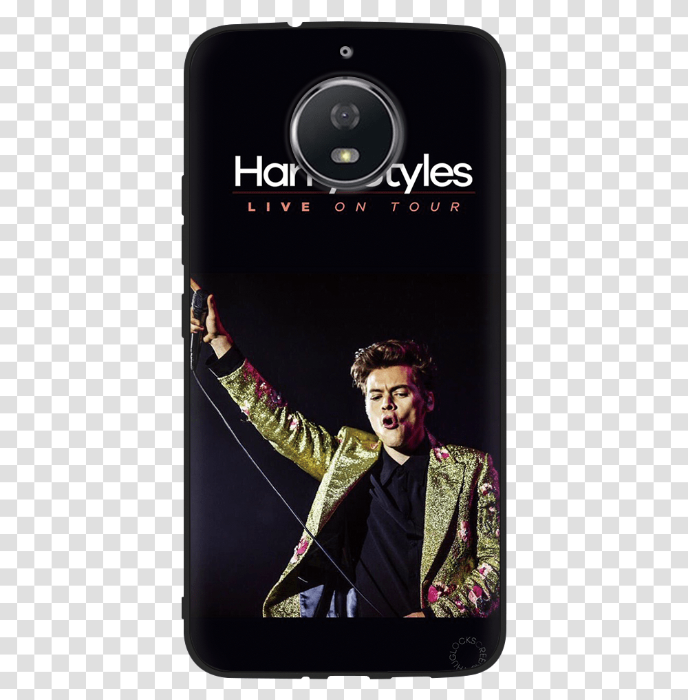 Harry Styles London 2017 Tour, Person, Mobile Phone, Sleeve Transparent Png