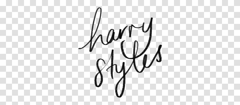 Harry Styles One Direction And Harry Image Harry Styles Quote, Handwriting, Bow, Calligraphy Transparent Png