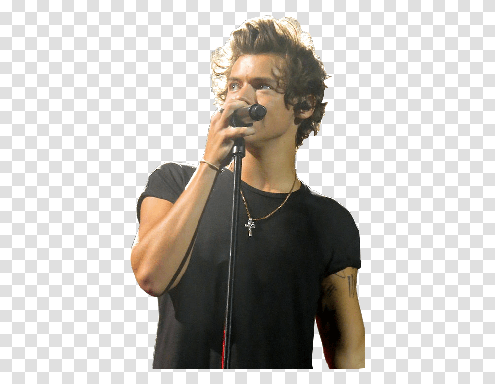 Harry Styles, Person, Necklace, Hair, Face Transparent Png