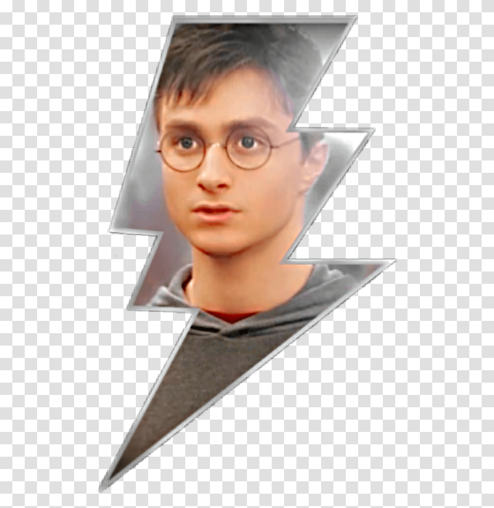 Harrypotter Harry Potter Scar Flash Harry Potter, Glasses, Accessories, Face, Person Transparent Png