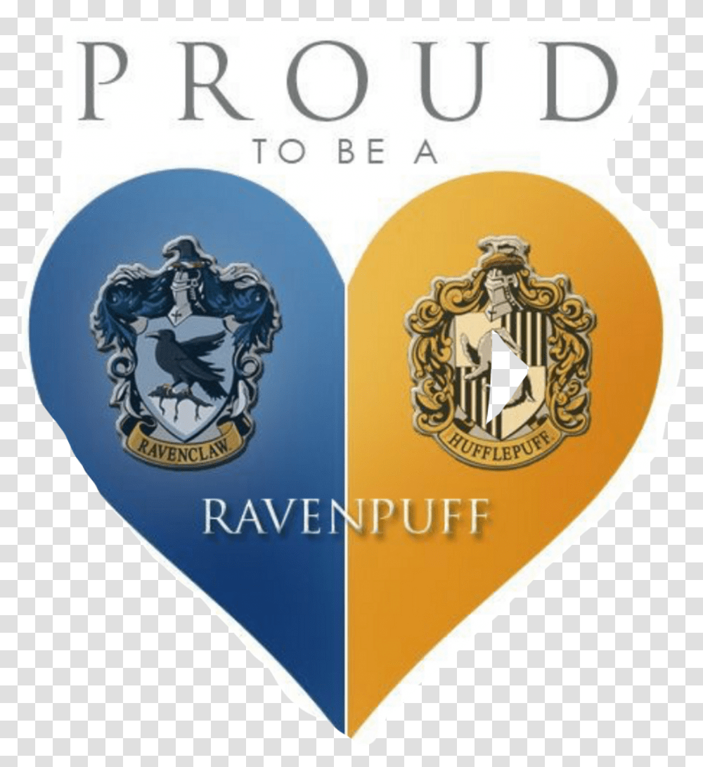 Harrypotter House Ravenclaw Hufflepuff Ravenpuff Proud Ravenclaw And Gryffindor Mix, Armor, Shield Transparent Png