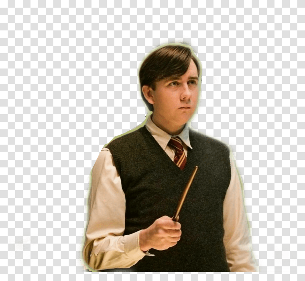 Harrypotter Nevillelongbottom Neville Half Blood Prince Neville, Person, Tie, Musician Transparent Png