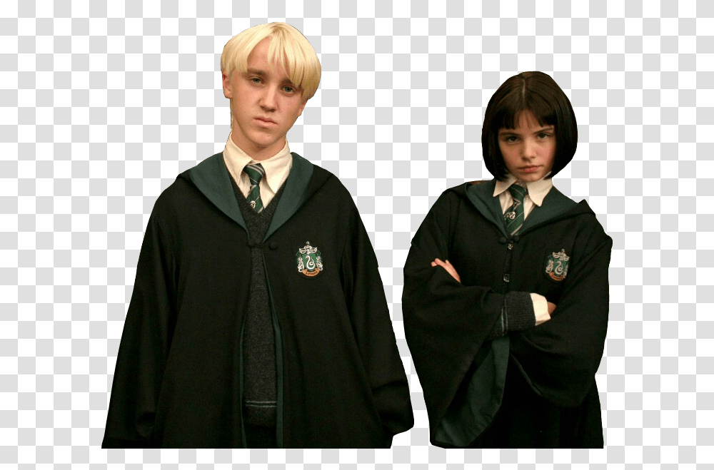 Harrypotter Slytherin Dracomalfoy Pansyparkinson Christ Church Cathedral, Person, Fashion, Cloak Transparent Png