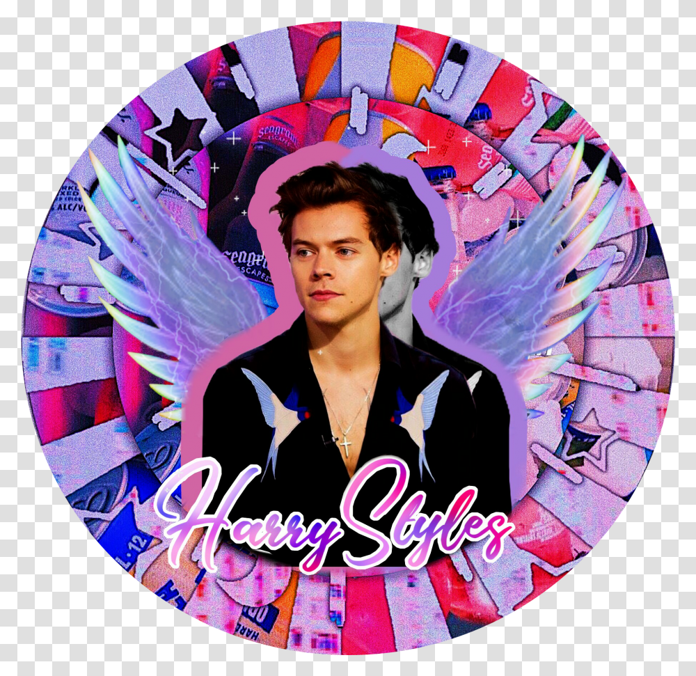 Harrystyles Icon Sticker Hair Design Transparent Png