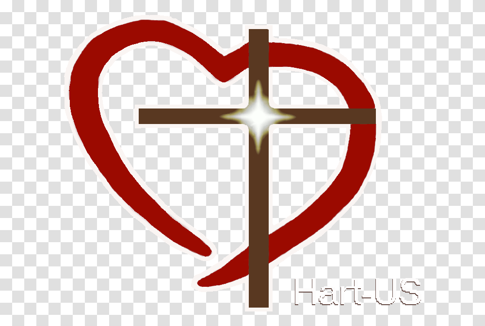 Hart Us Cross, Label, Logo Transparent Png
