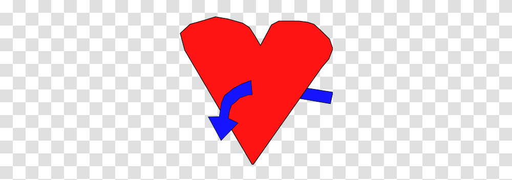 Hart With Curve Arrow Clip Arts For Web, Heart, Hand Transparent Png