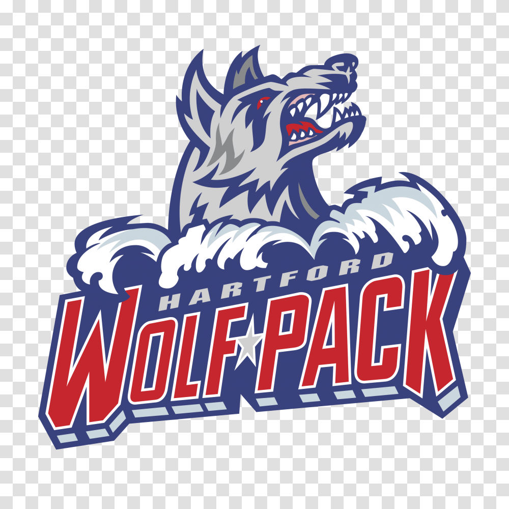 Hartford Wolf Pack Logo Vector, Word, Animal Transparent Png
