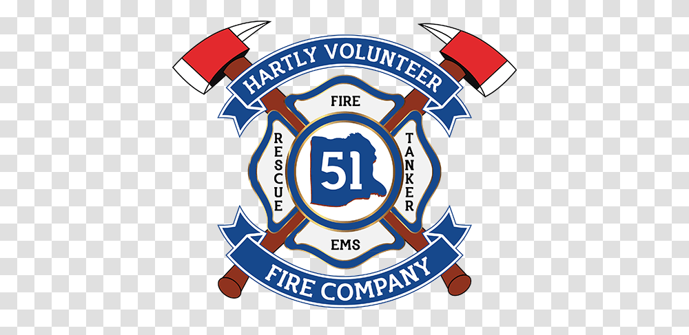Hartly Volunteer Fire Company, Logo, Factory, Building Transparent Png