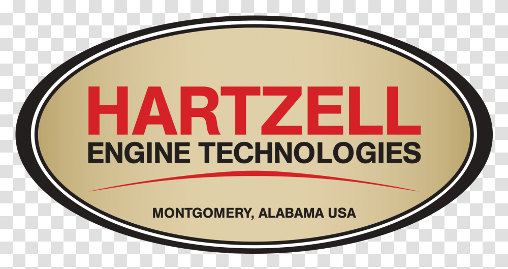 Hartzell Engine Technologies Logo, Label, Sticker, Oval Transparent Png