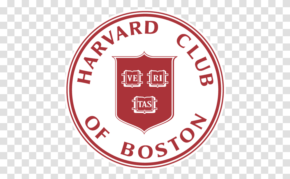 Harvard Club Of Boston Logo, Label, Sticker Transparent Png
