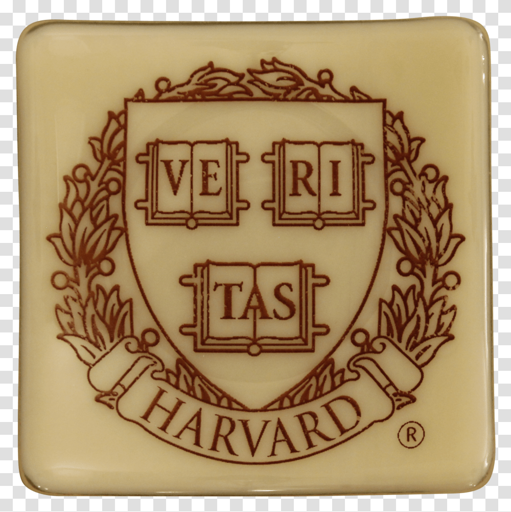 Harvard University Seal Glass DishClass Theodore Roosevelt Harvard University, Label, Birthday Cake, Logo Transparent Png