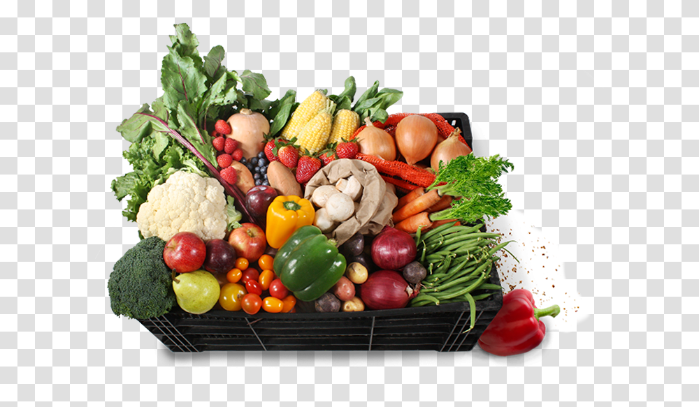Harvest Basket Vegetables, Plant, Food, Cauliflower, Produce Transparent Png