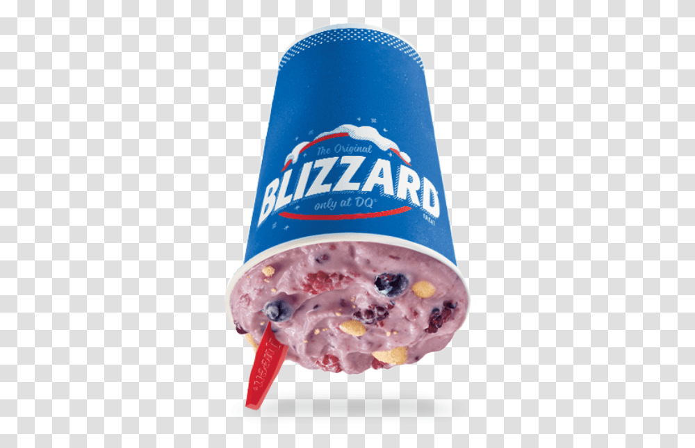 Harvest Berry Pie Blizzard Treat Zero Gravity Blizzard Dq, Yogurt, Dessert, Food, Plant Transparent Png