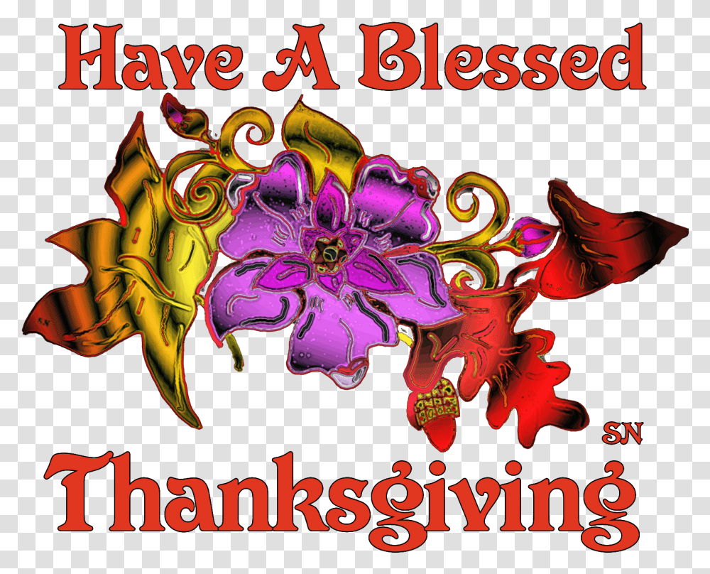 Harvest Blessing In My Treasure Box Have A Blessed Thanksgiving Clipart, Diwali, Advertisement, Poster Transparent Png