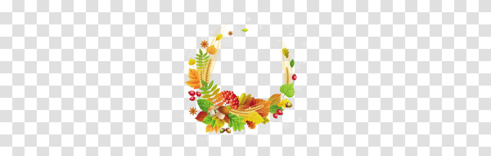 Harvest Fest Clipart, Plant, Wreath, Flower Transparent Png