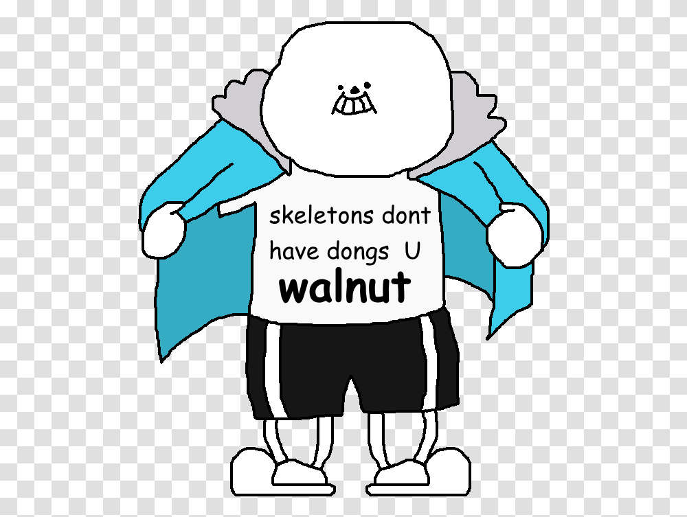 Has A Response To Sans Skeletons Don't Have Dongs, Person, Human, Outdoors Transparent Png