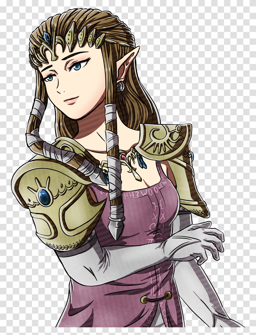Has This Been Done Yet Princess Zelda Fire Emblem Full Princess Zelda Fire Emblem, Manga, Comics, Book, Person Transparent Png