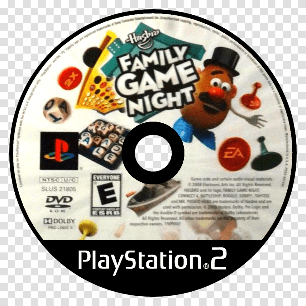 Hasbro Family Game Night, Disk, Dvd Transparent Png
