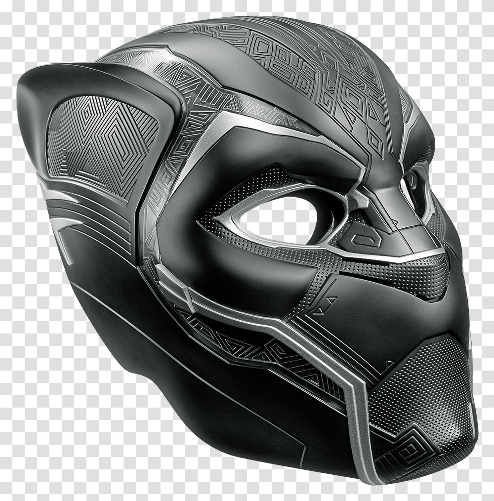 Hasbro Marvel Legends Black Panther Helmet Download, Apparel, Crash Helmet, Mask Transparent Png