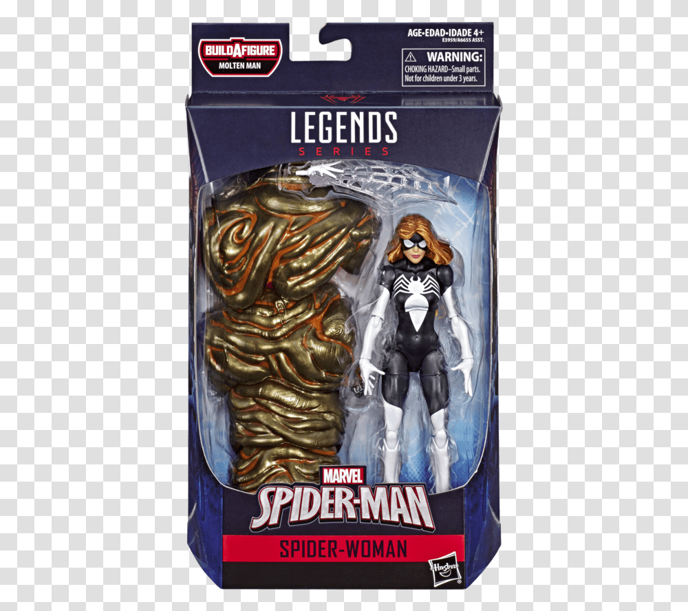 Hasbro Marvel Legends Spider Man Far From Home Spider Marvel Legends Spider Woman, Poster, Advertisement, Person, Human Transparent Png