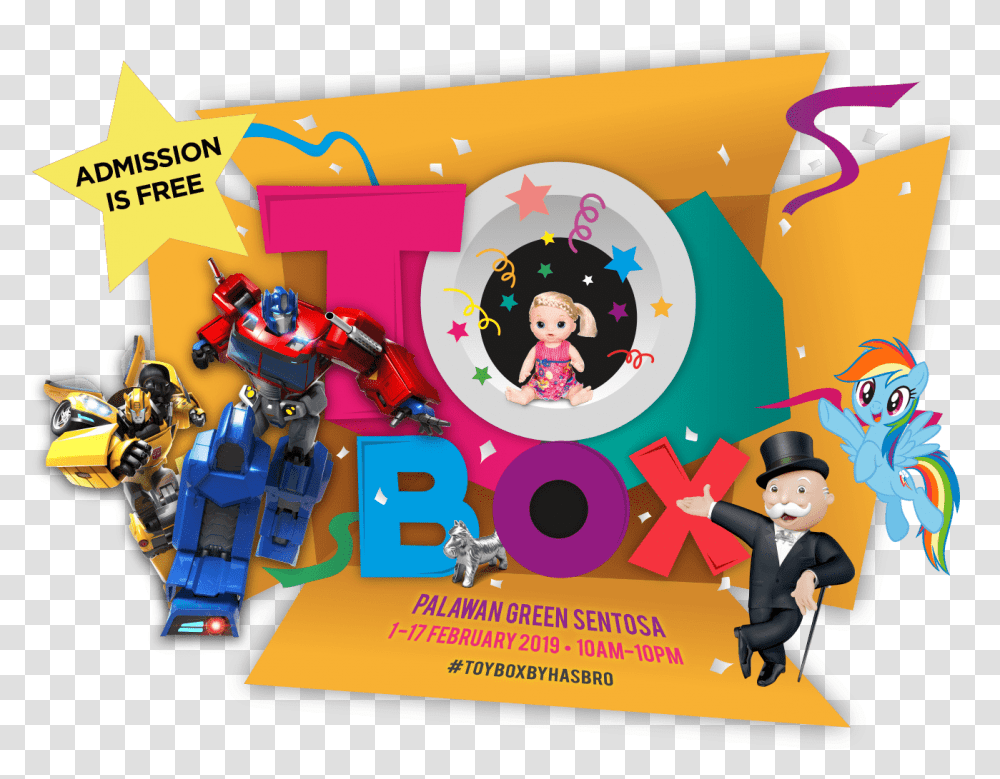 Hasbro Toy Box Sentosa, Poster, Advertisement, Flyer, Paper Transparent Png